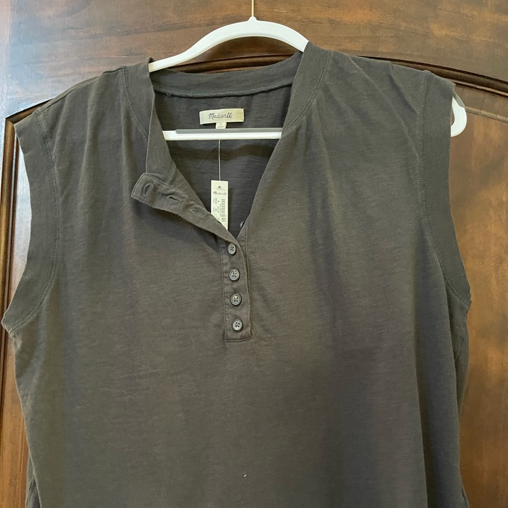 Madewell Henley tank